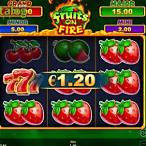 fruits on fire slot